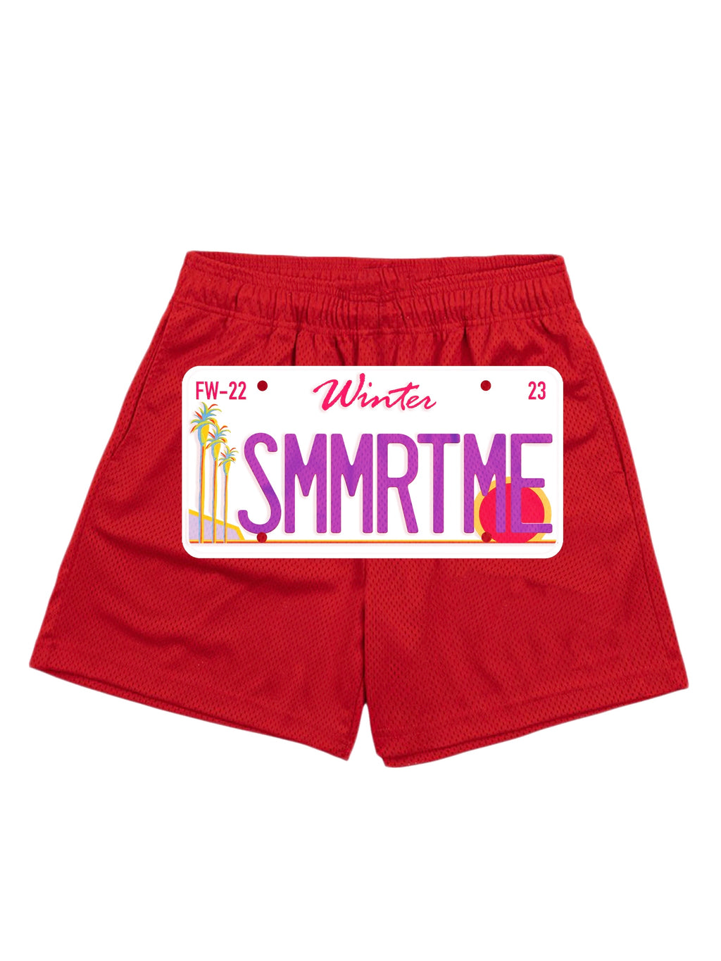LICENSE PLATE SHORTS
