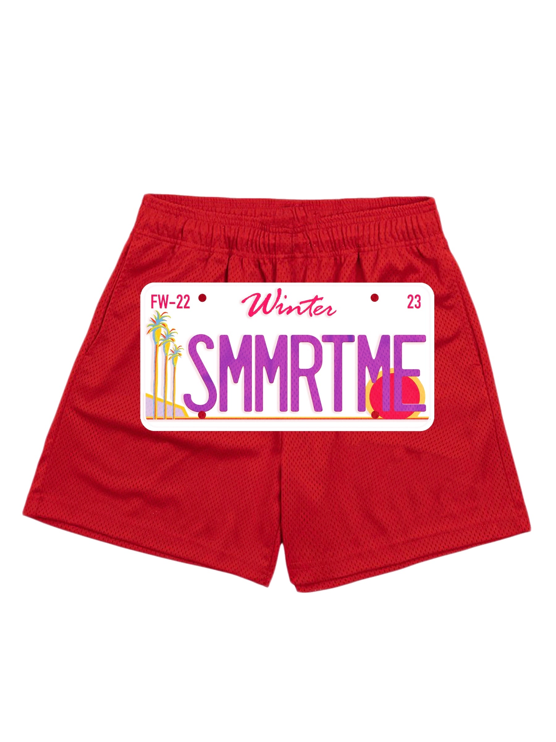 LICENSE PLATE SHORTS
