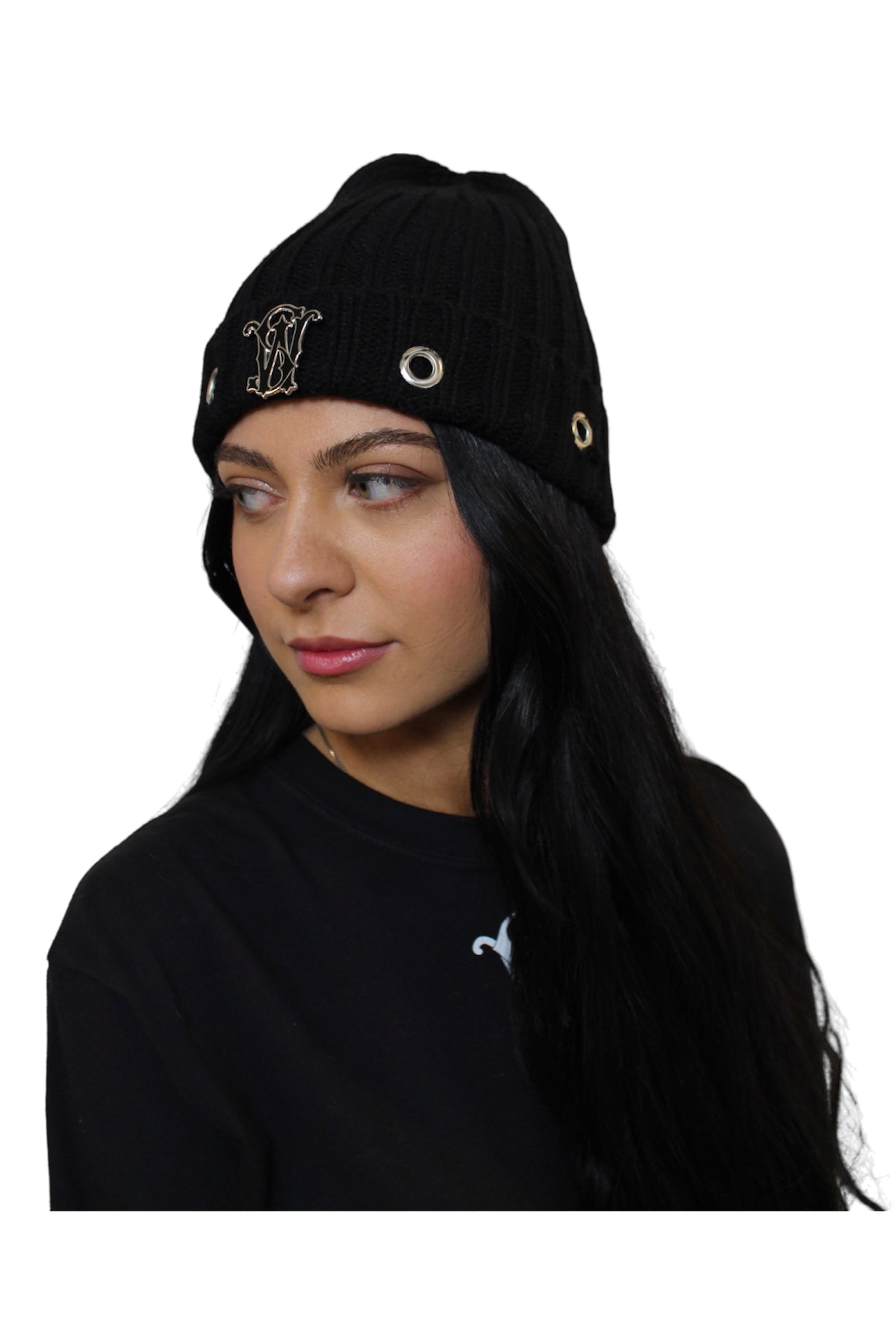 HOLE PUNCHED BEANIE