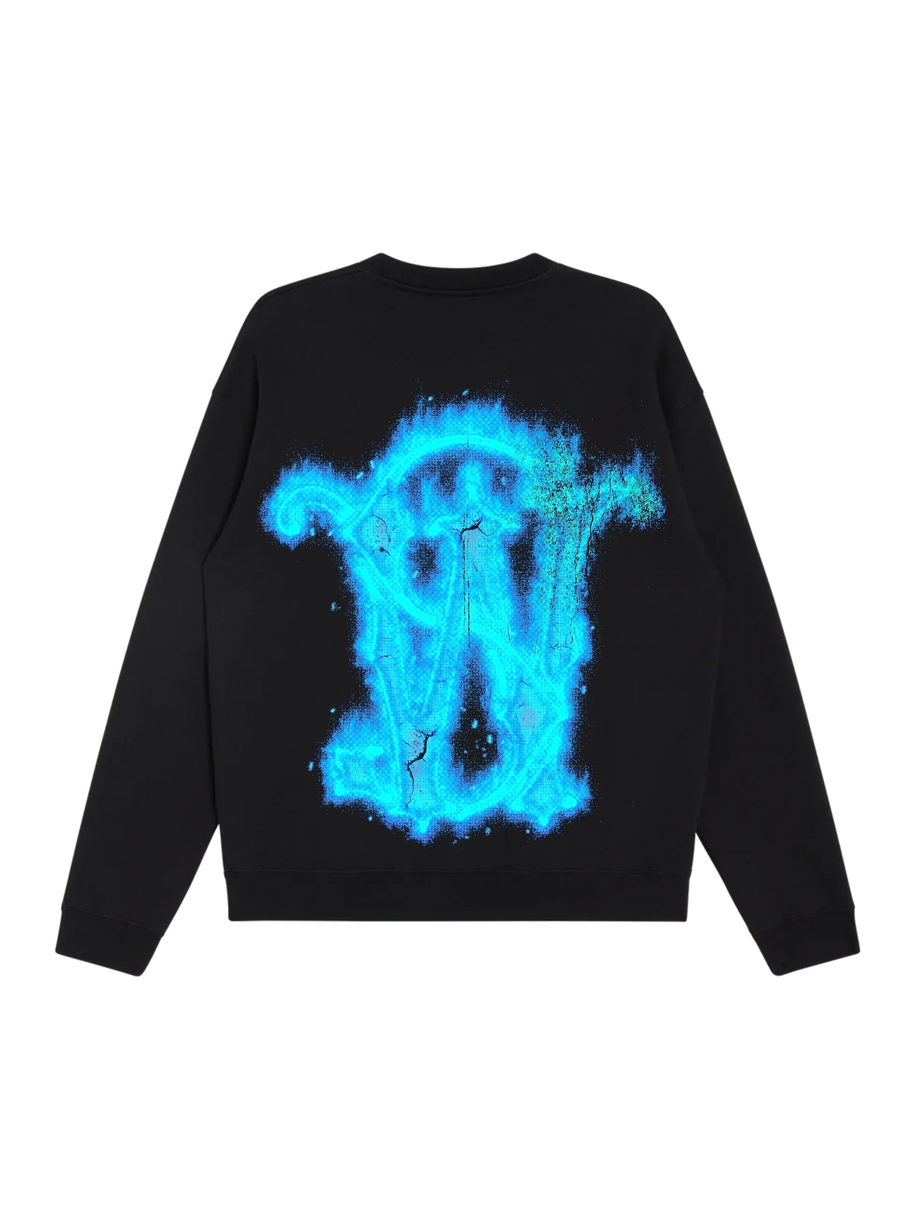 BURNING SNOWFLAKE SWEATSHIRT