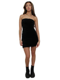 STRAPLESS TEDDY DRESS