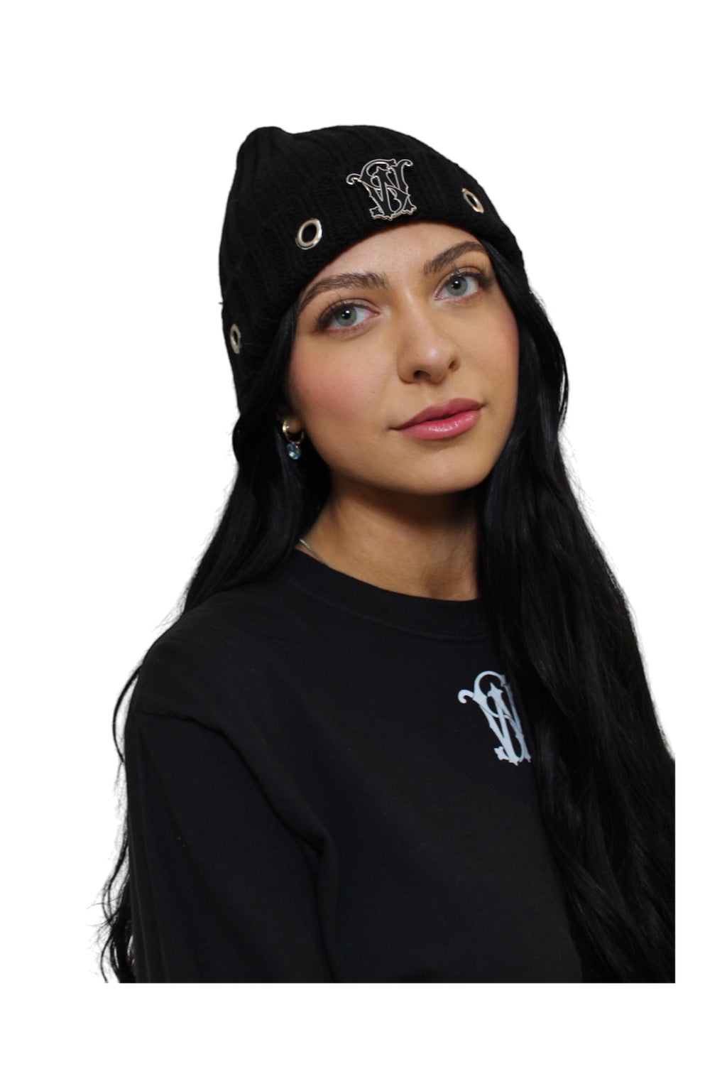 HOLE PUNCHED BEANIE