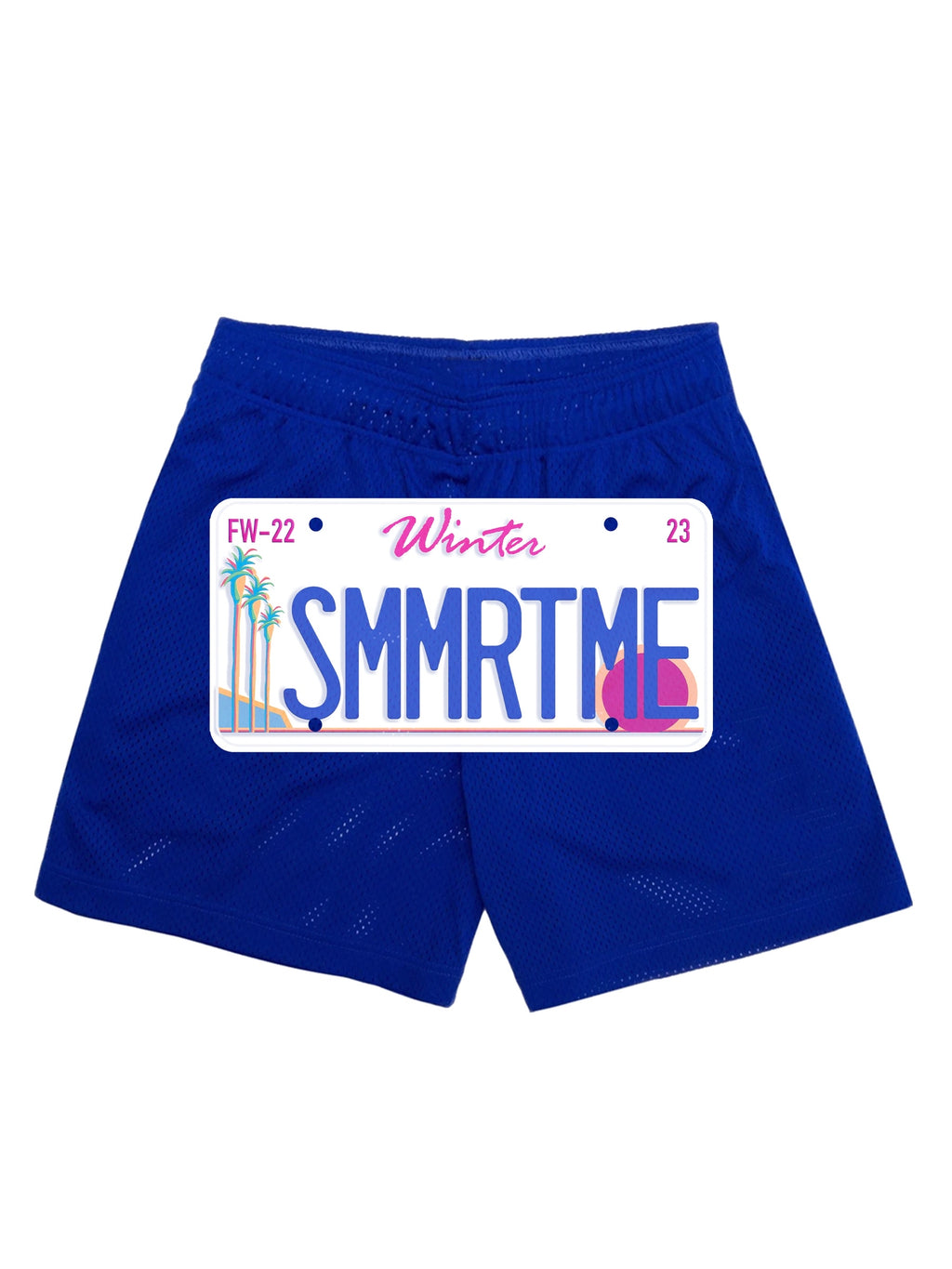 LICENSE PLATE SHORTS