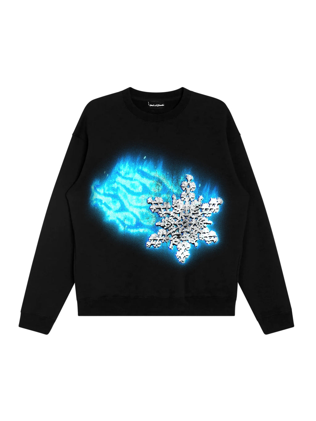 BURNING SNOWFLAKE SWEATSHIRT