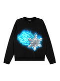 BURNING SNOWFLAKE SWEATSHIRT