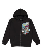 Load image into Gallery viewer, STICKER ZIP HOODIE
