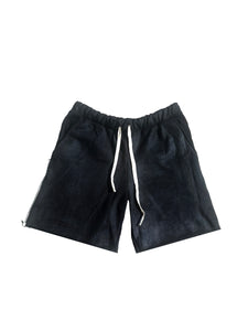 WAXED ZIPPER SHORTS
