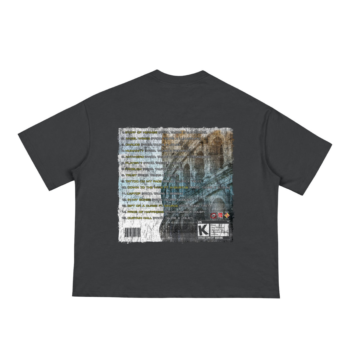 X KPR WORLD ANTI HERO TEE