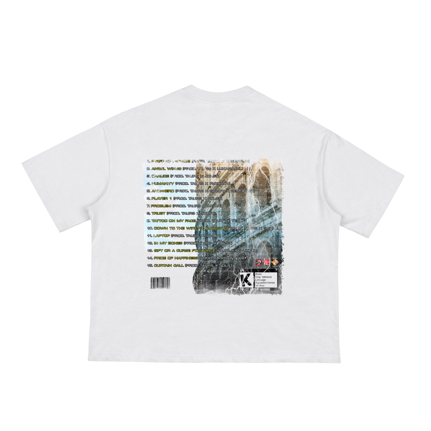 X KPR WORLD ANTI HERO TEE