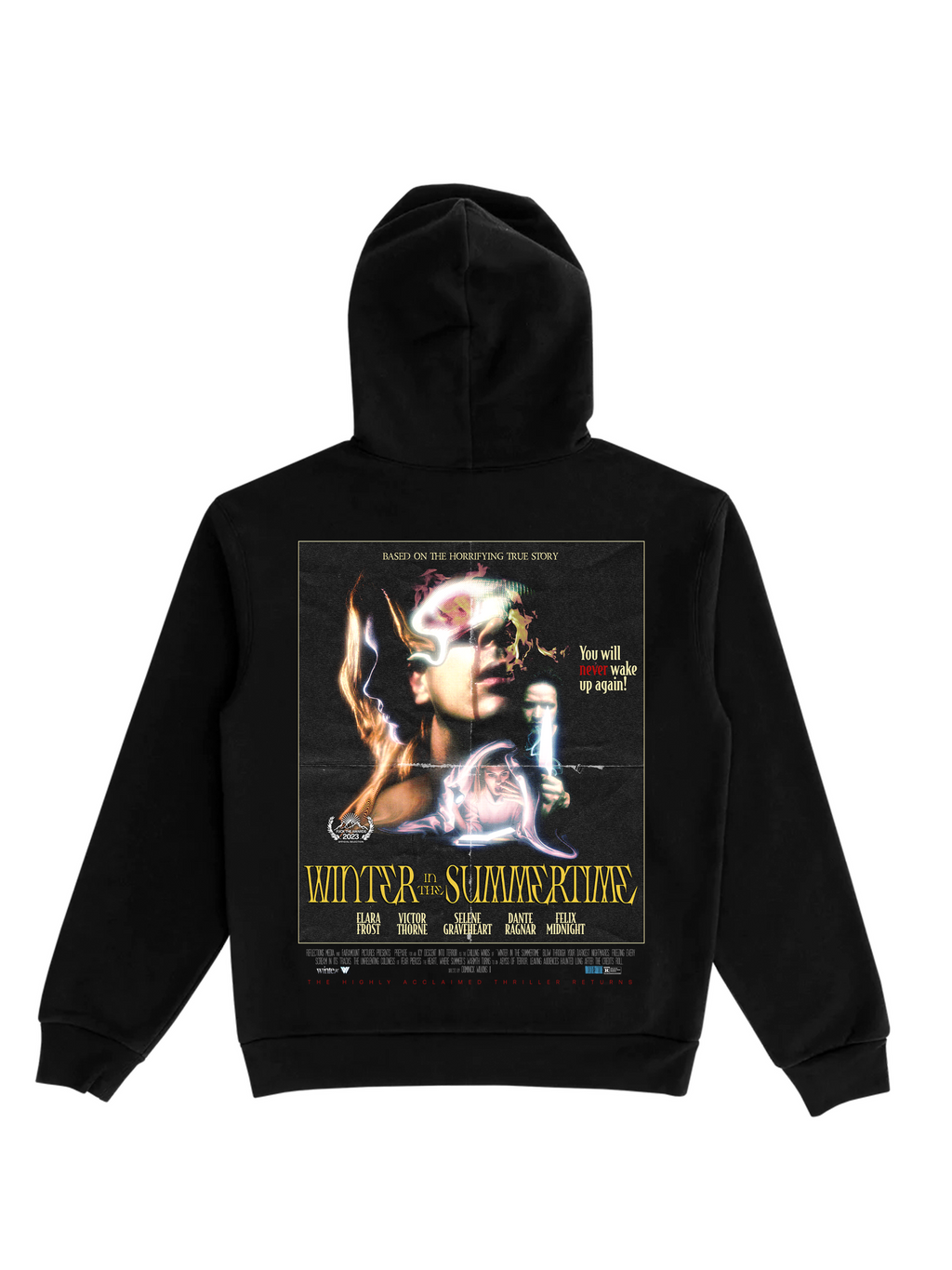 MOVIE POSTER ZIP HOODIE