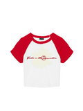 SIGNATURE RAGLAN BABY TEE