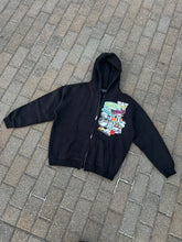 Load image into Gallery viewer, STICKER ZIP HOODIE