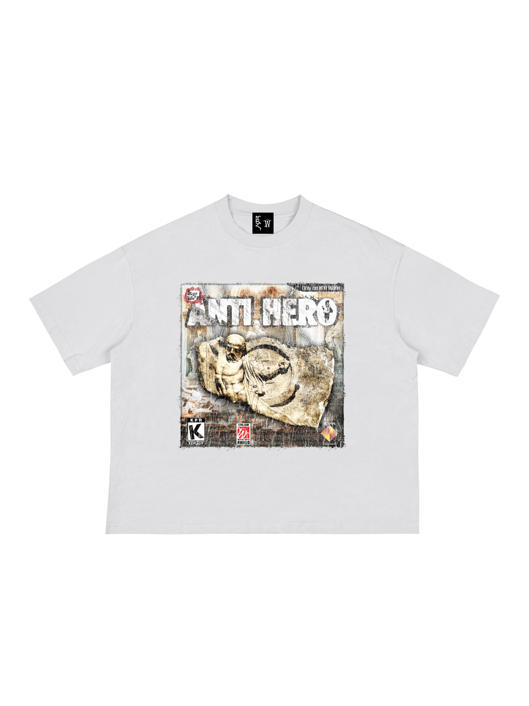 X KPR WORLD ANTI HERO TEE