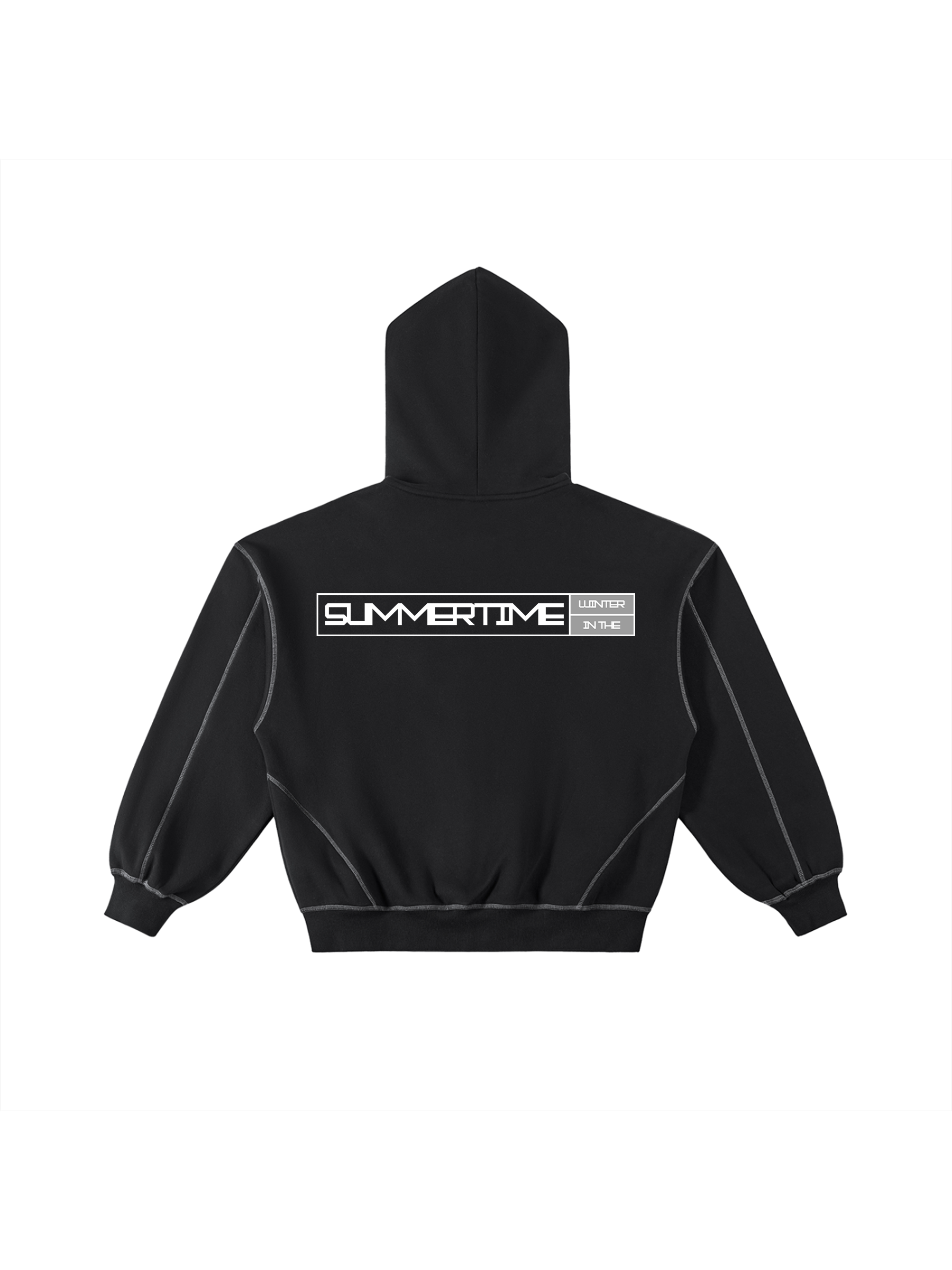 Box Logo Hooded Sweatshirt Olive S