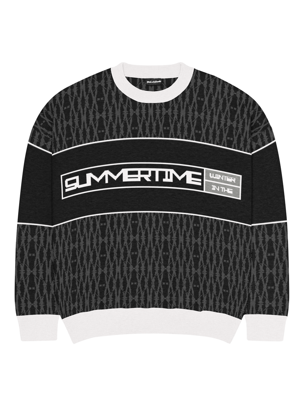 CHAIN KNITTED SWEATER