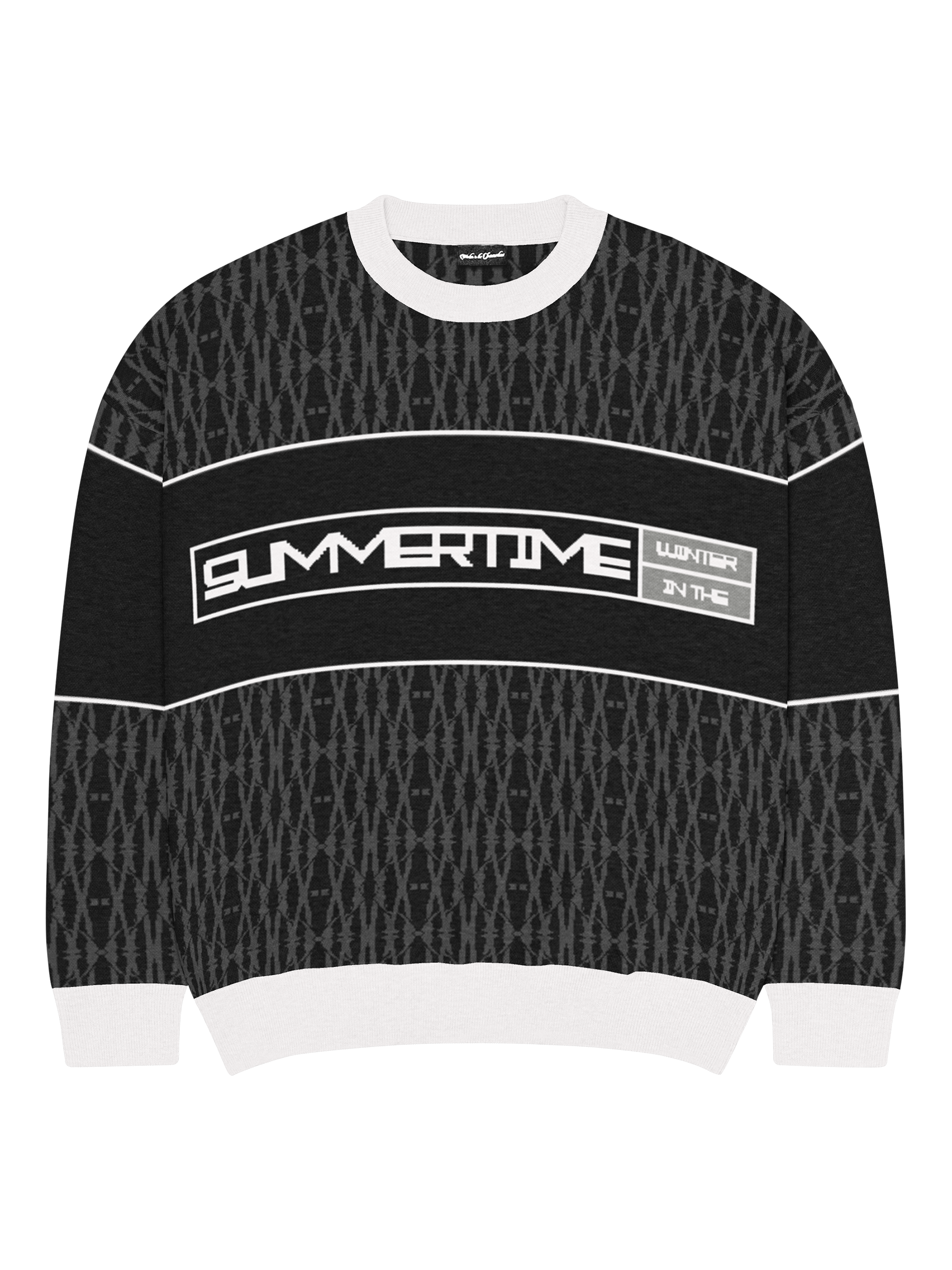 CHAIN KNITTED SWEATER