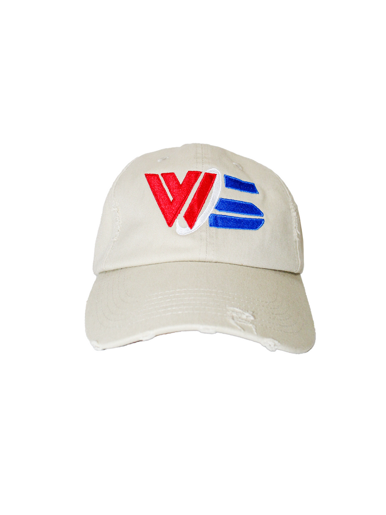 CHEVRON DISTRESSED HAT