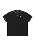 HOLE PUNCHED HENLEY
