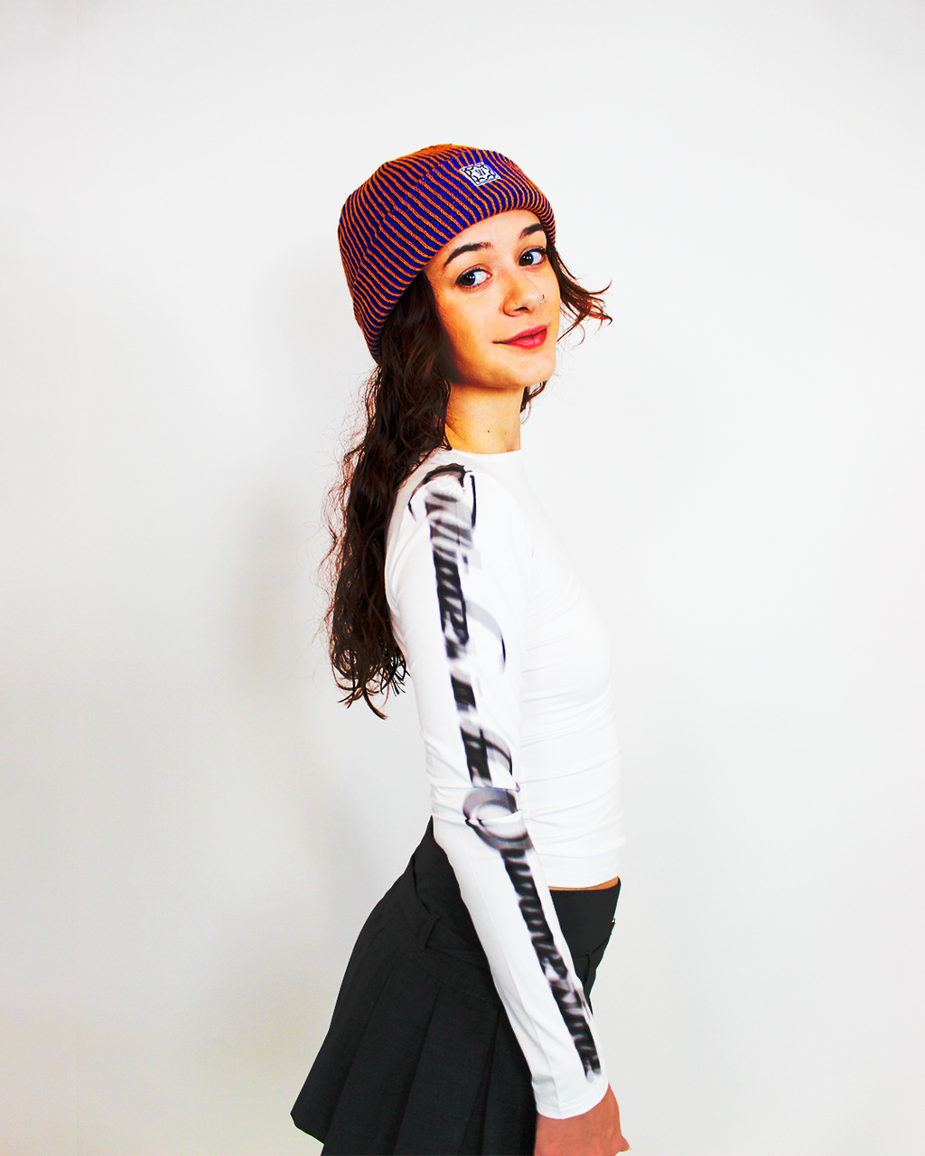 BLURRED LONGSLEEVE TEE