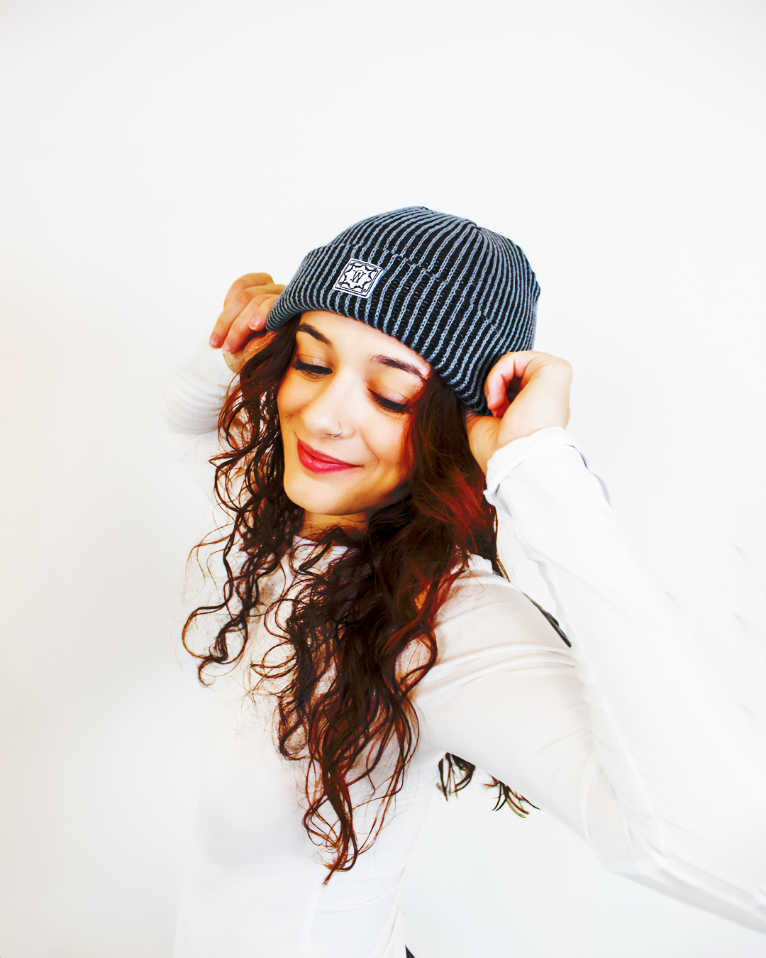 RIB KNIT BEANIE