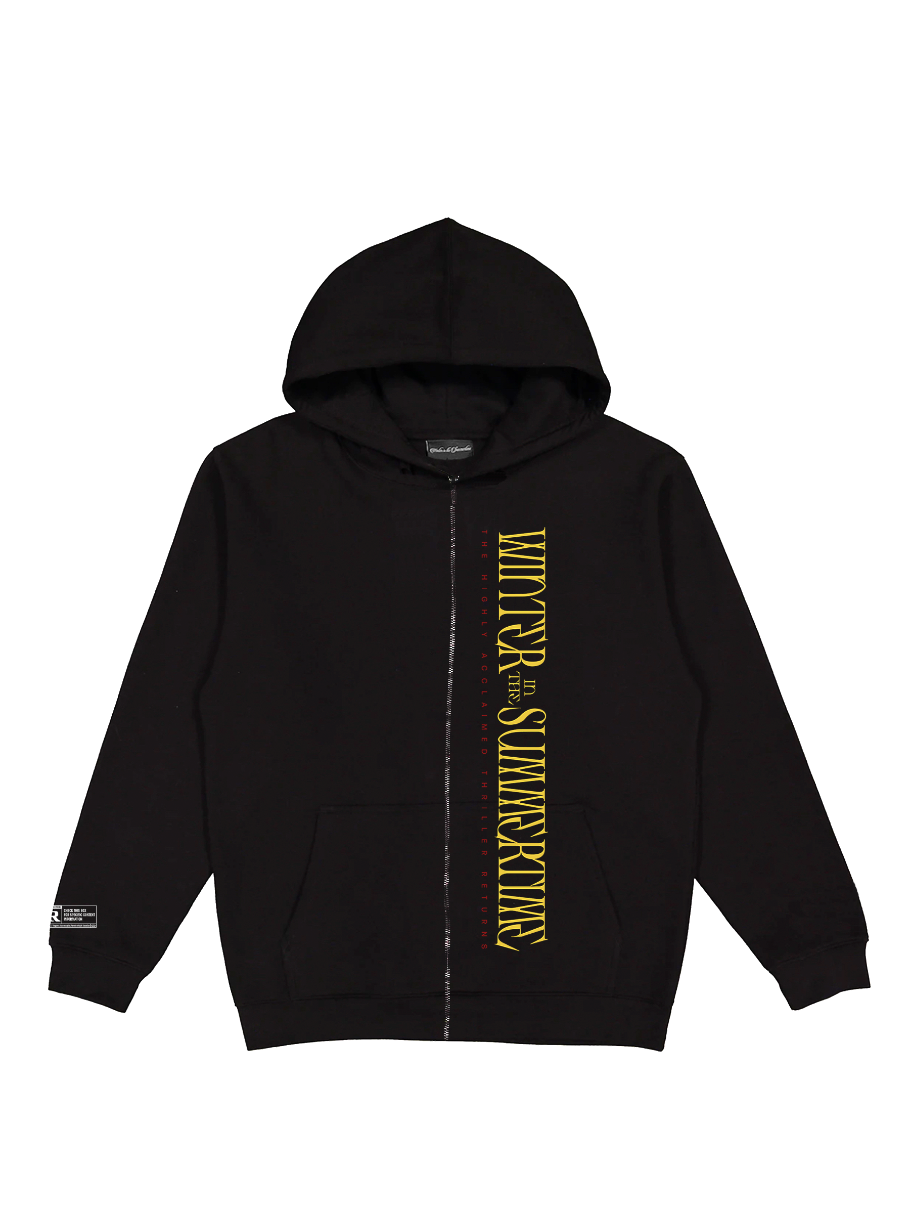 MOVIE POSTER ZIP HOODIE