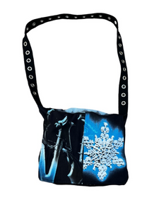 PATCHWORK MESSENGER BAG
