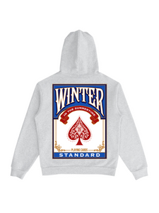 PLAYING CARD ZIP HOODIE