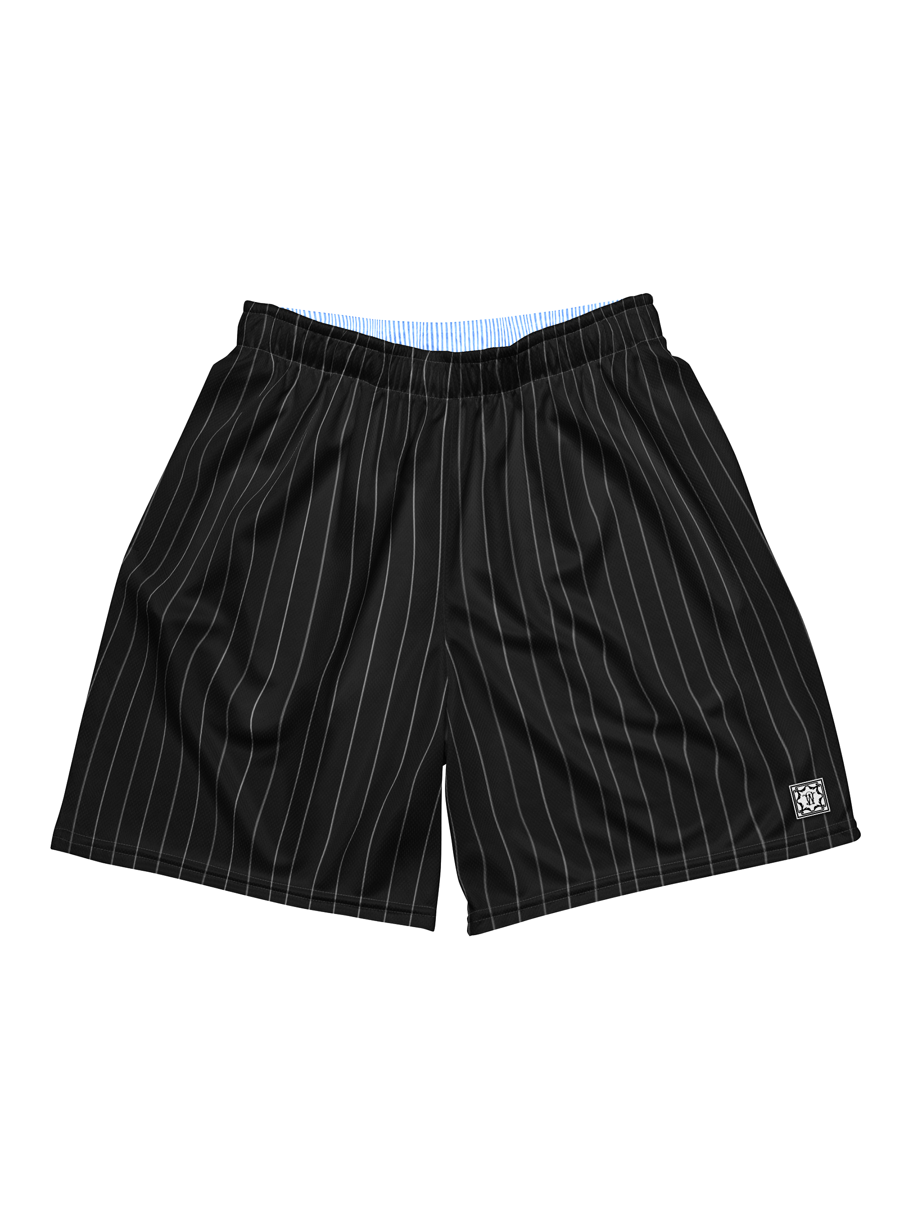STRIPE MESH SHORTS