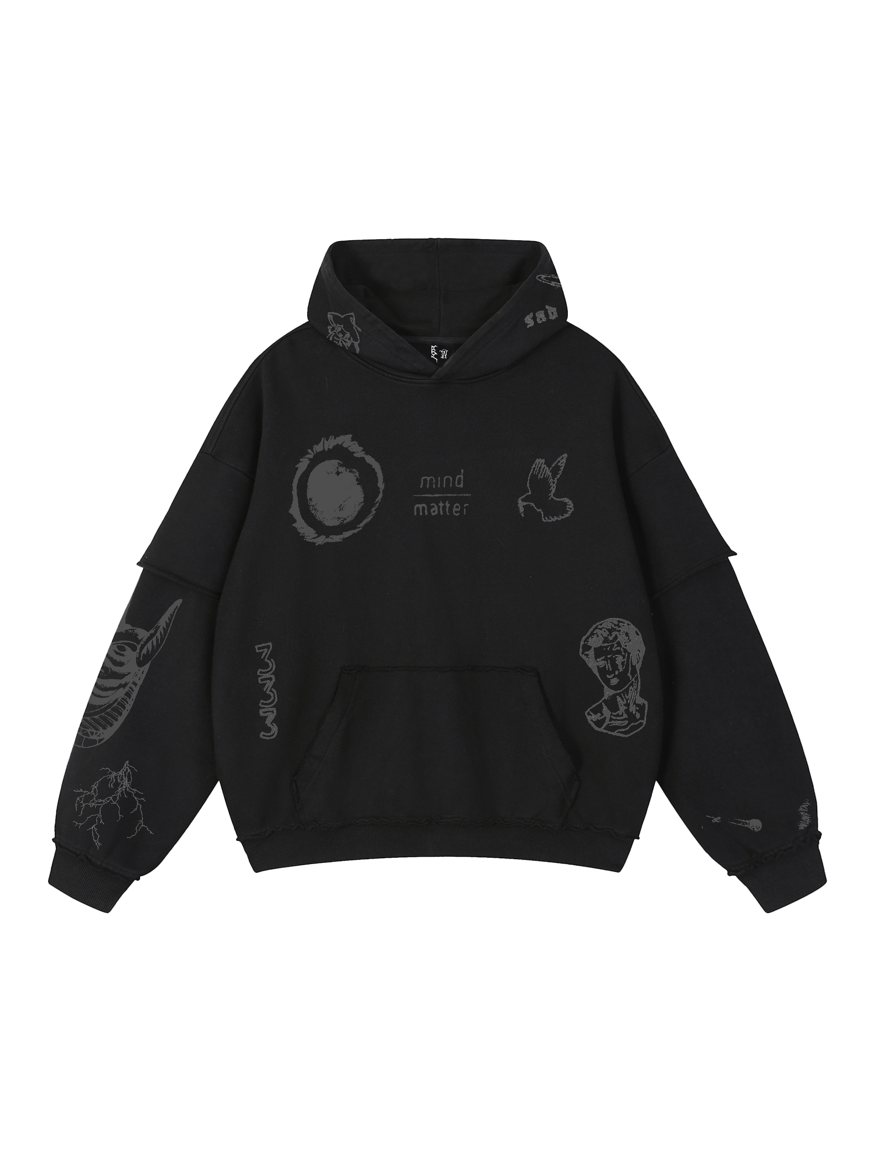X KPR WORLD TATTOO HOODIE