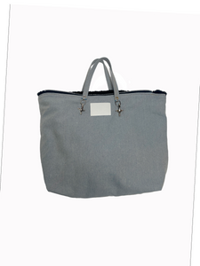 DENIM XL TOTE BAG