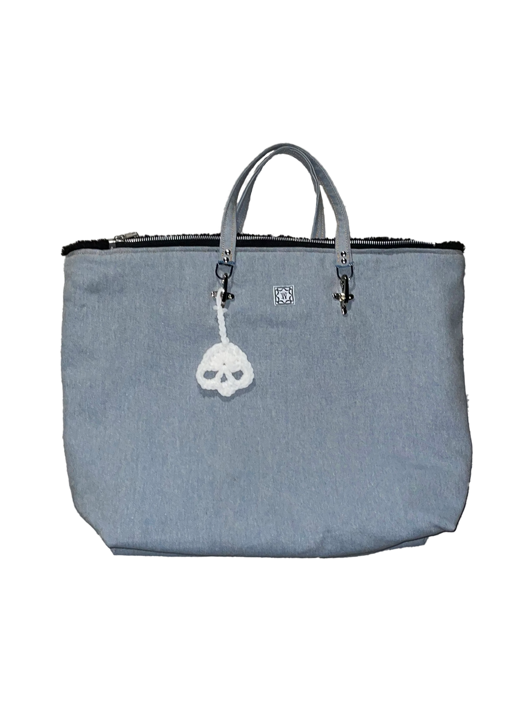 DENIM XL TOTE BAG